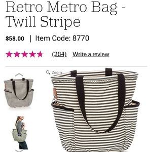 Retro metro bag